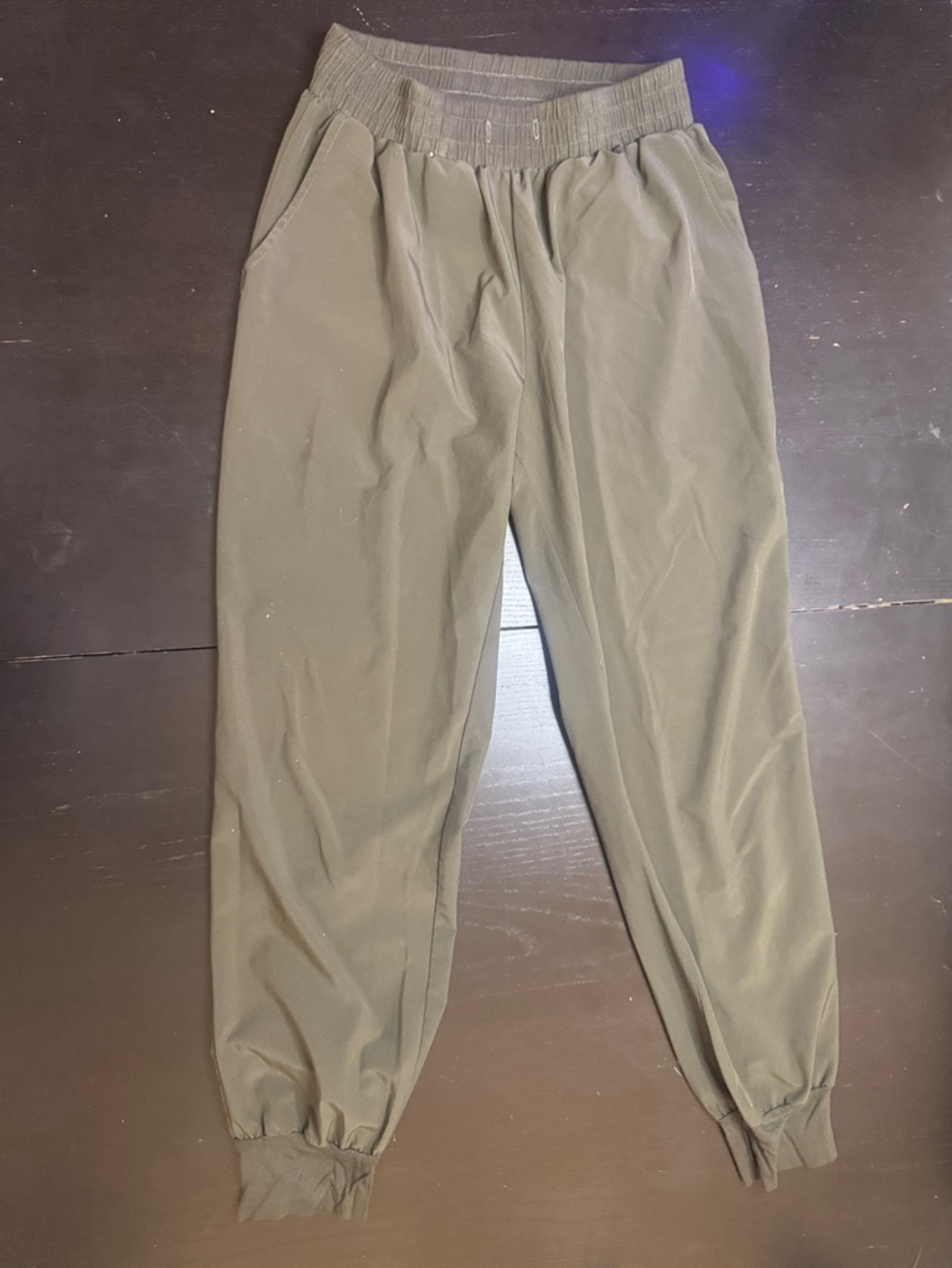 Women’s Olive Green Jogger Pants - Comfortable Casual Wear